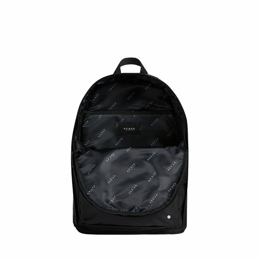 Lorimer Nylon Backpack Black/Black / State Bags Discount