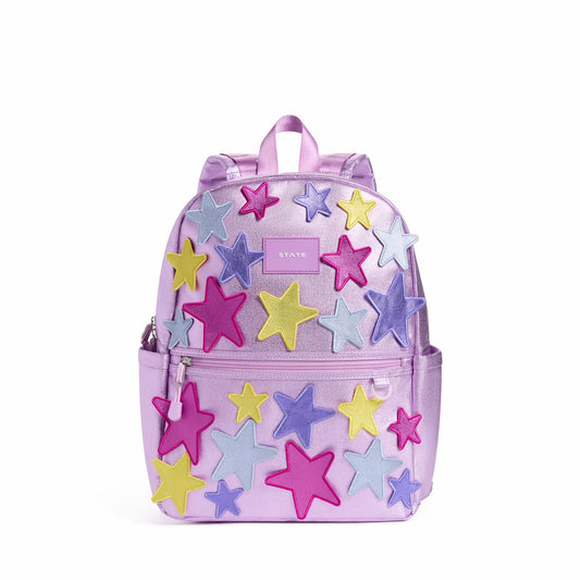 Kane Kids Backpack Metallic 3D Stars / State Bags Top Pick