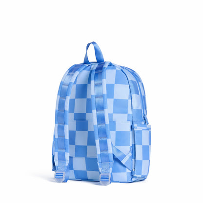 Kane Kids Travel Backpack Charms Blue Checkerboard / State Bags Customer Favorite