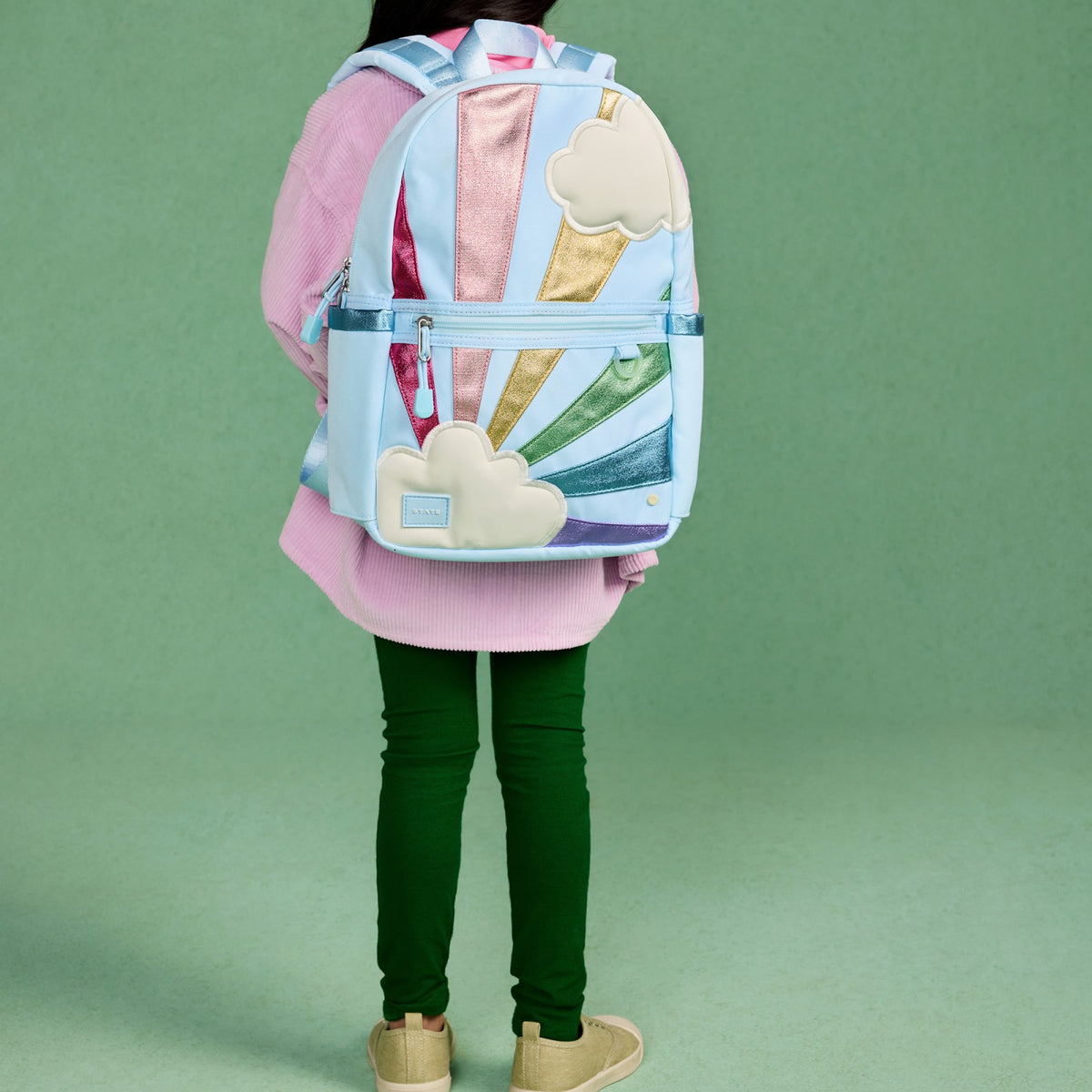 Kane Kids Mini Backpack Recycled Polycanvas Rainbow Cloud / State Bags Deals