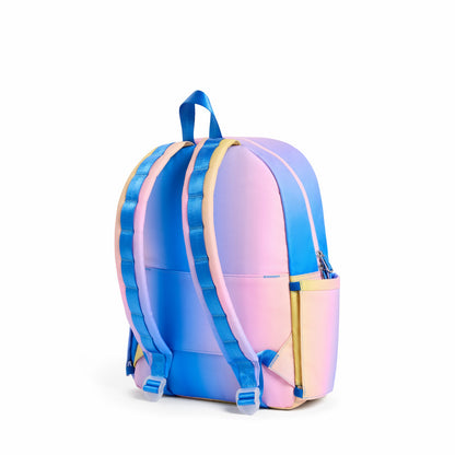 Kane Kids Backpack Polyester Canvas Blue/Pink/Yellow Gradient / State Bags Best Seller