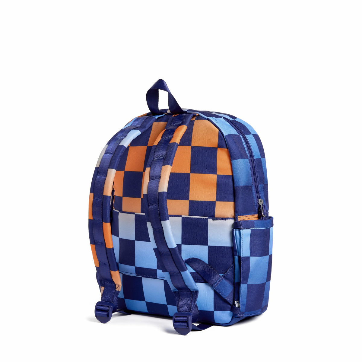Kane Kids Travel Backpack Printed Canvas Gradient Checkerboard / State Bags Quality