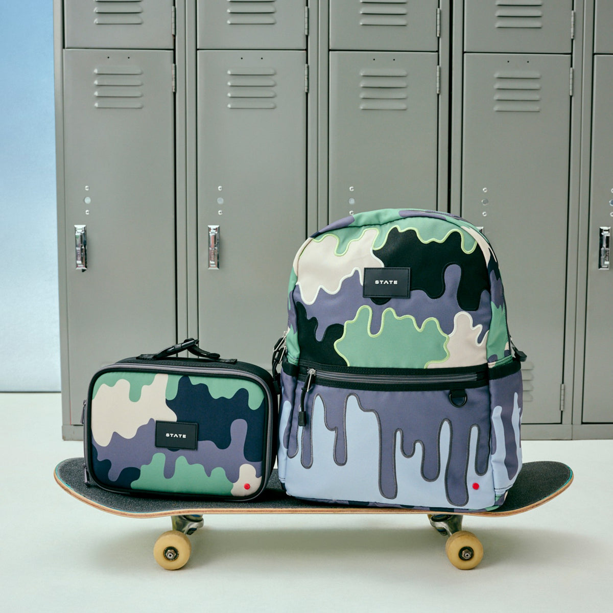 Kane Kids Travel Backpack Camo Drip / State Bags Popular
