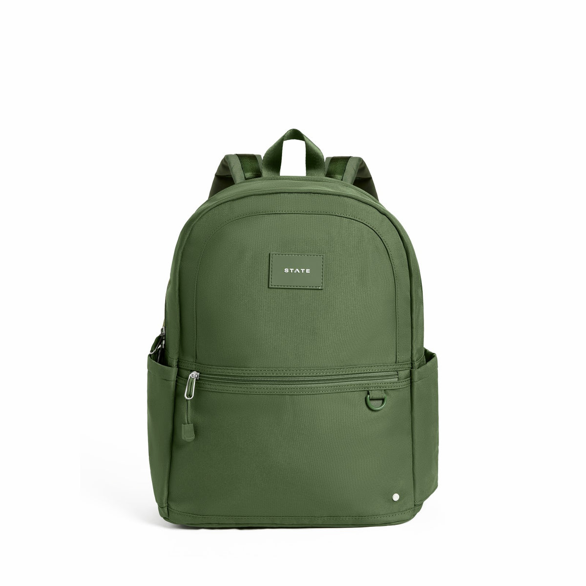 Kane Kids Double Pocket Recycled Polyester Canvas Olive / State Bags Best Price