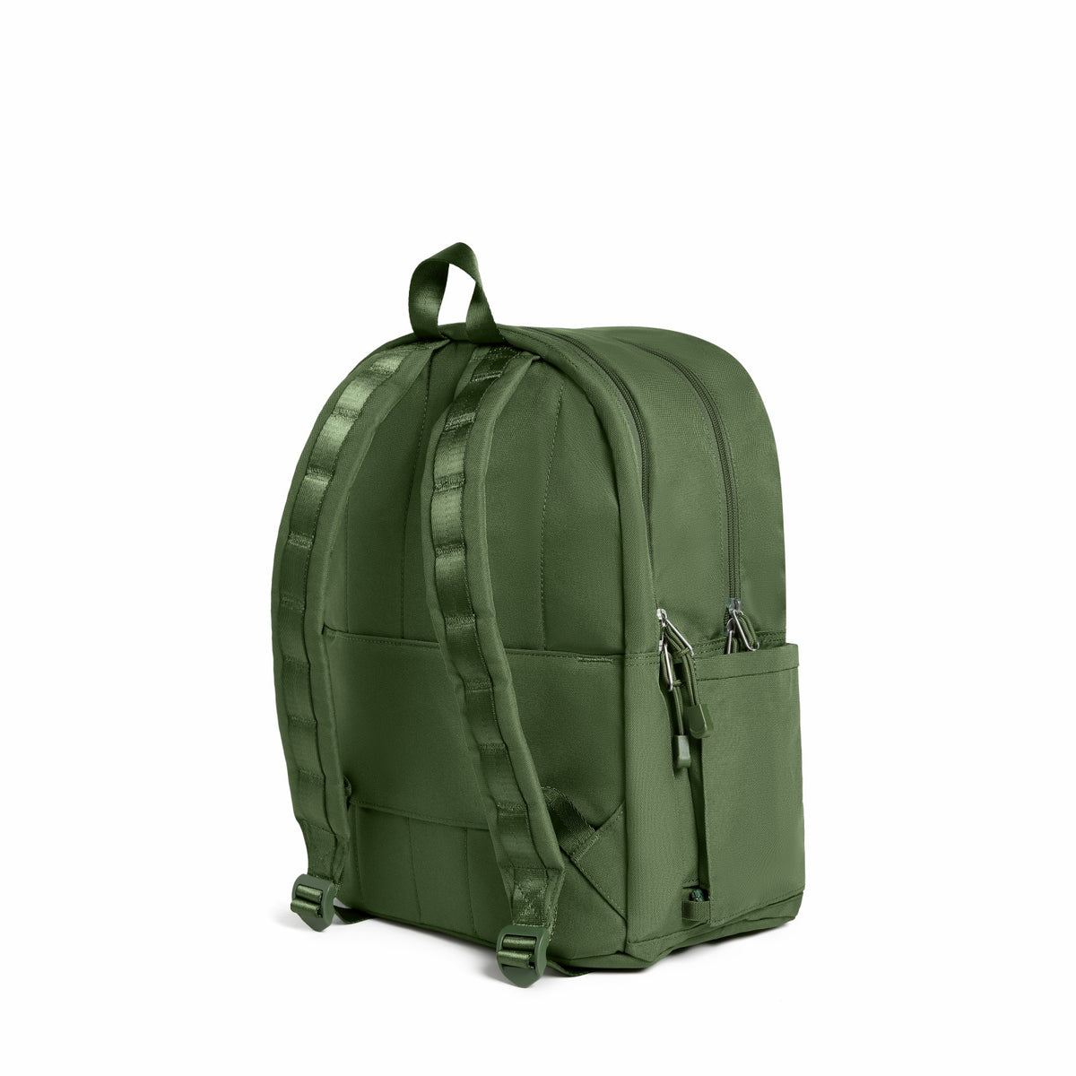 Kane Kids Double Pocket Recycled Polyester Canvas Olive / State Bags Best Price