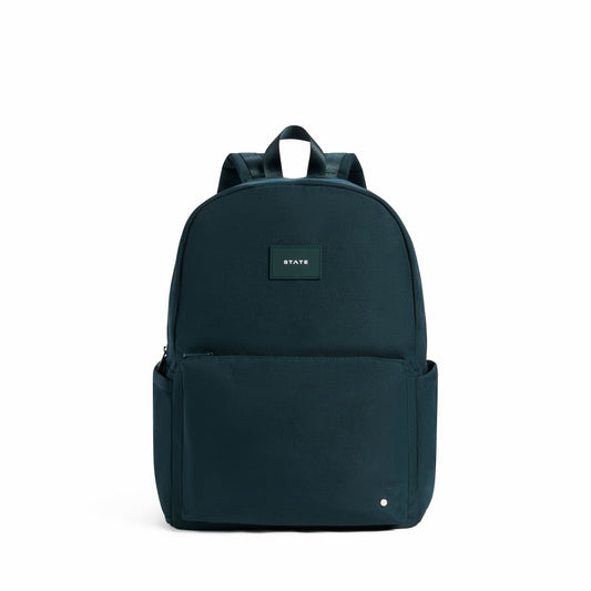 Reed Backpack Recycled Polycanvas Dark Green / State Bags Great Value