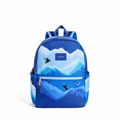 Kane Double Pocket Backpack Recycled Polycanvas Mountains / State Bags Best Seller