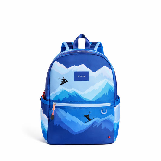 Kane Double Pocket Backpack Recycled Polycanvas Mountains / State Bags Best Seller