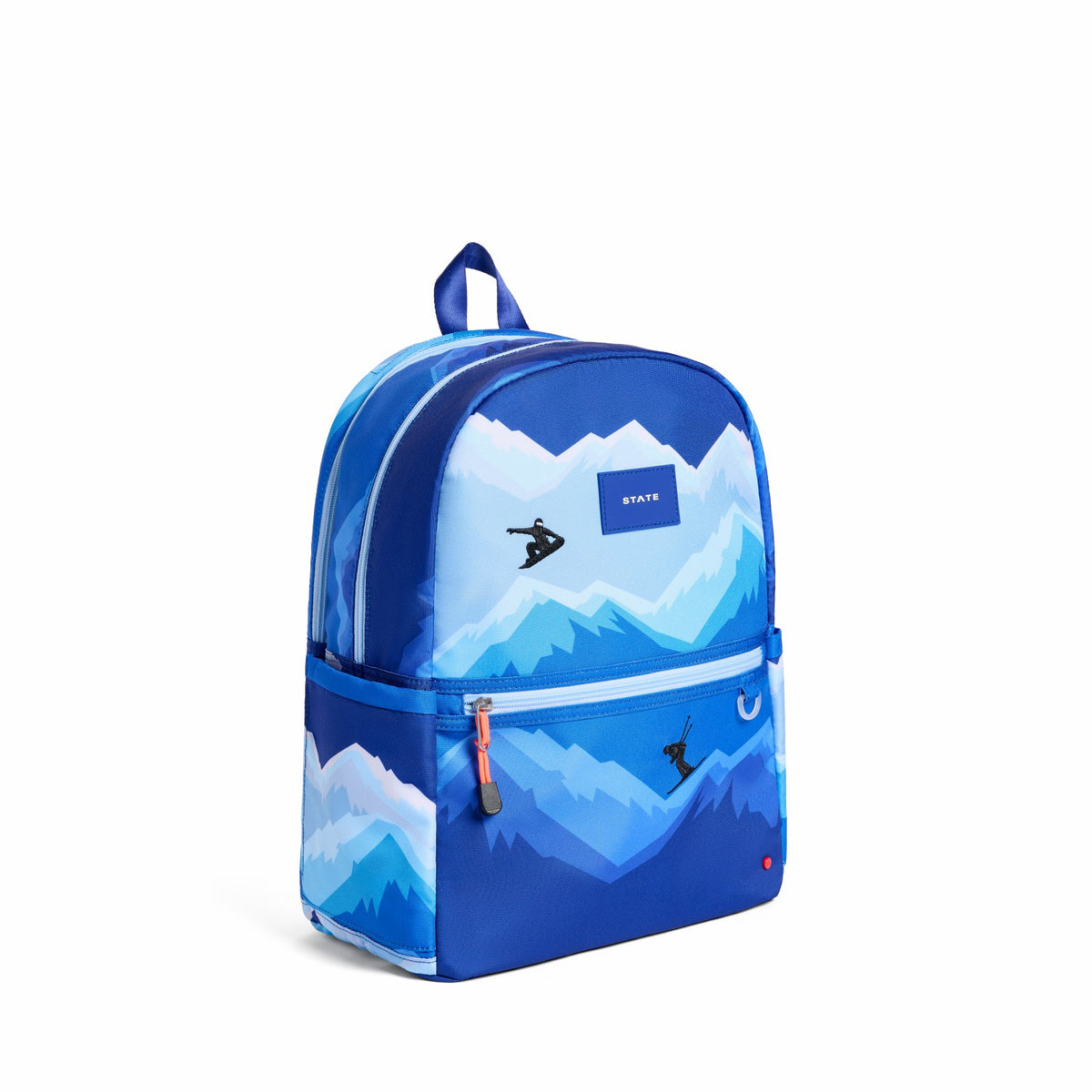 Kane Double Pocket Backpack Recycled Polycanvas Mountains / State Bags Best Seller