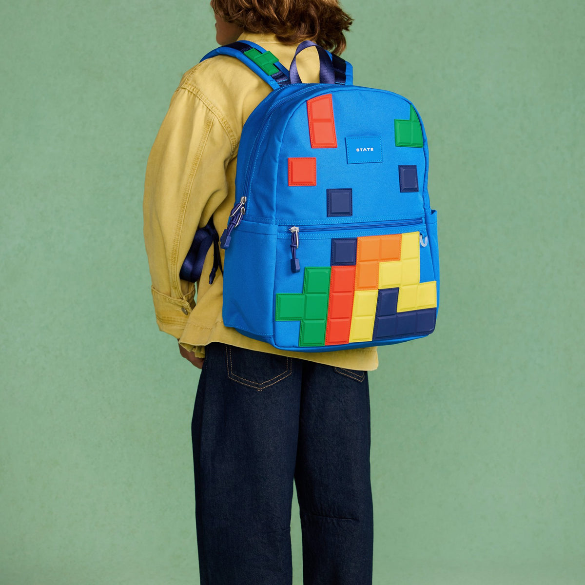 Kane Kids Travel Backpack Digital Puzzle / State Bags Quality