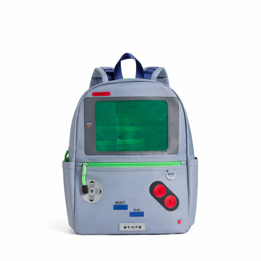 Kane Kids Travel Backpack Recycled Polycanvas Videogame / State Bags Classic