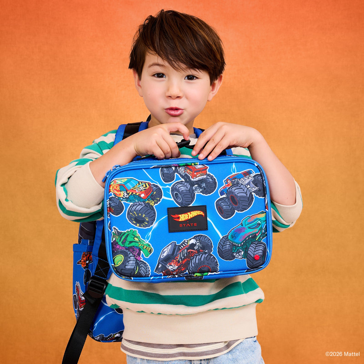 STATE x Hot Wheels™ Rodgers Lunch Box Hot Wheels™ Falling Trucks / State Bags Trending