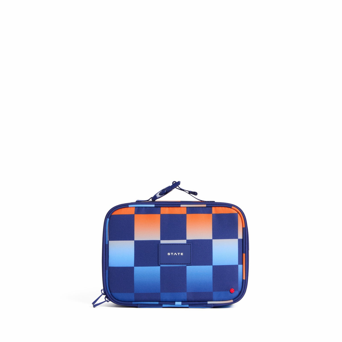 Rodgers Lunch Box Recycled Poly Canvas Gradient Checkerboard / State Bags Special Offer