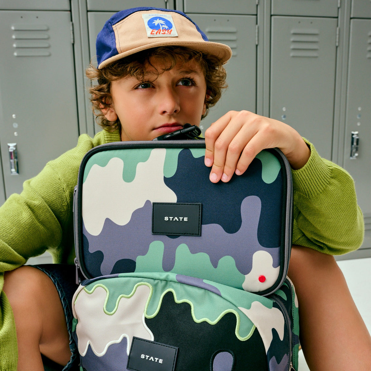 Rodgers Lunch Box Recycled Polyester Canvas Camo Drip / State Bags Popular