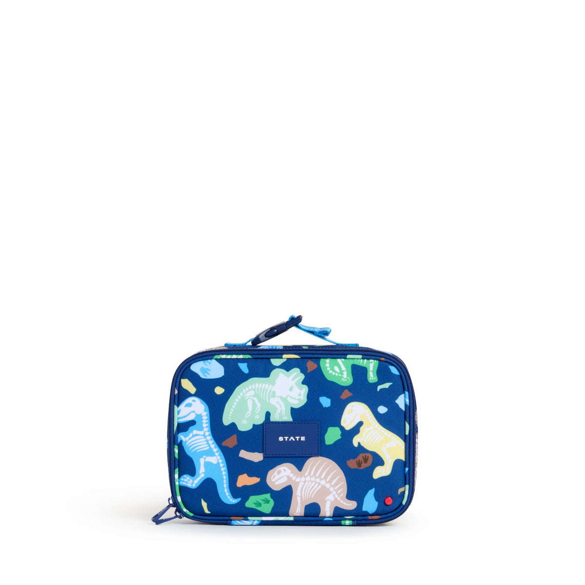 Rodgers Lunch Box Recycled Polyester Canvas Dino Fossils / State Bags New