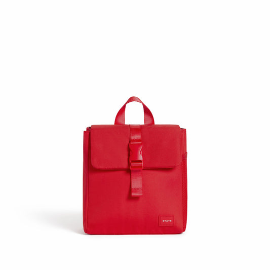 Richmond Lunch Box Recycled Polyester Canvas Red / State Bags Best Price