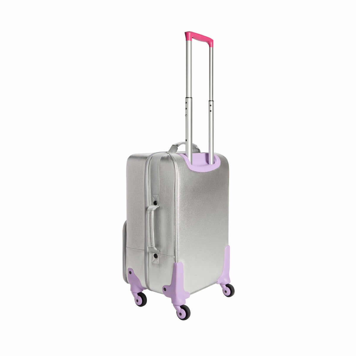 Logan Suitcase Metallic Patchwork Hearts / State Bags New