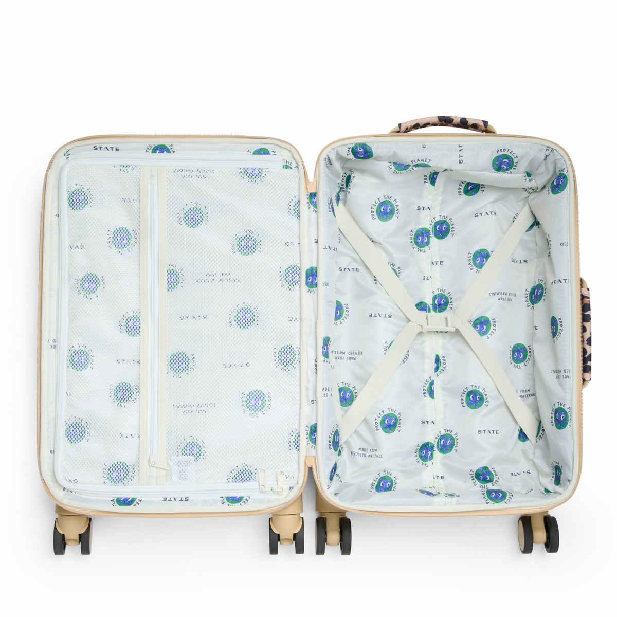 Logan Carry-On Suitcase Leopard / State Bags Top Pick