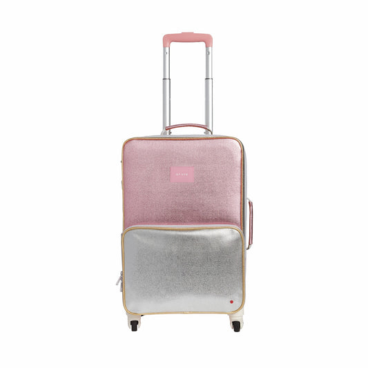 Logan Suitcase Metallic Pink/Silver / State Bags Sale