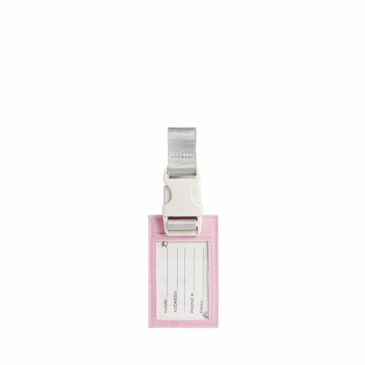 Logan Luggage Tag Metallic Pink/Silver / State Bags Customer Favorite