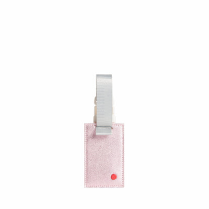 Logan Luggage Tag Metallic Pink/Silver / State Bags Customer Favorite