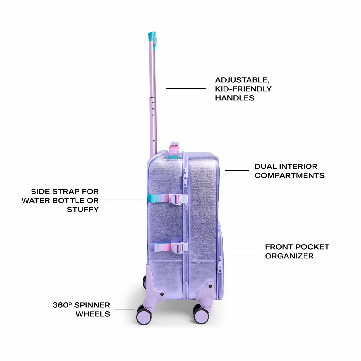 Logan Suitcase Metallic Butterfly / State Bags Deals