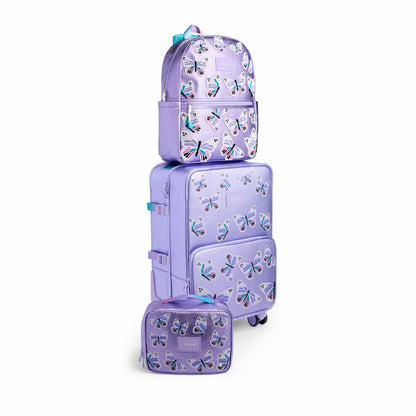 Logan Suitcase Metallic Butterfly / State Bags Deals