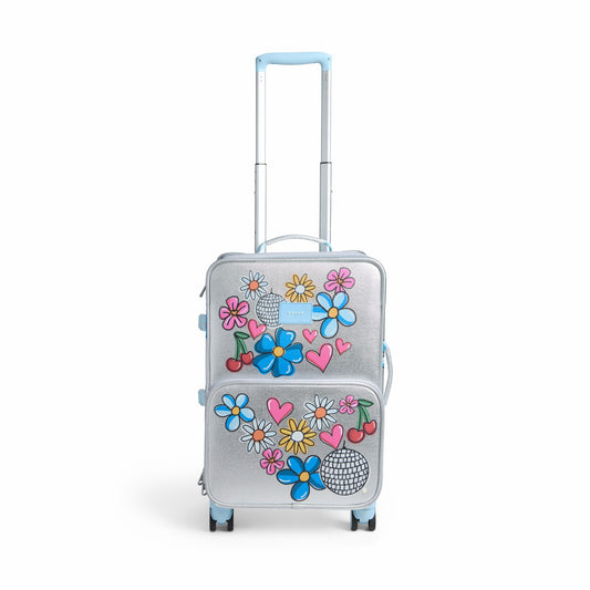 Logan Carry-On Suitcase Metallic Graffiti / State Bags Essential