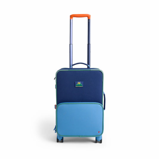 Logan Carry-On Suitcase Blue Green Orange / State Bags Quality