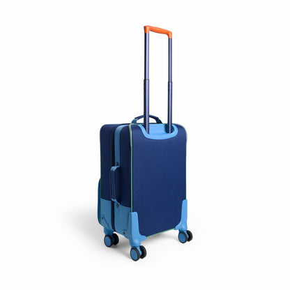 Logan Carry-On Suitcase Blue Green Orange / State Bags Quality