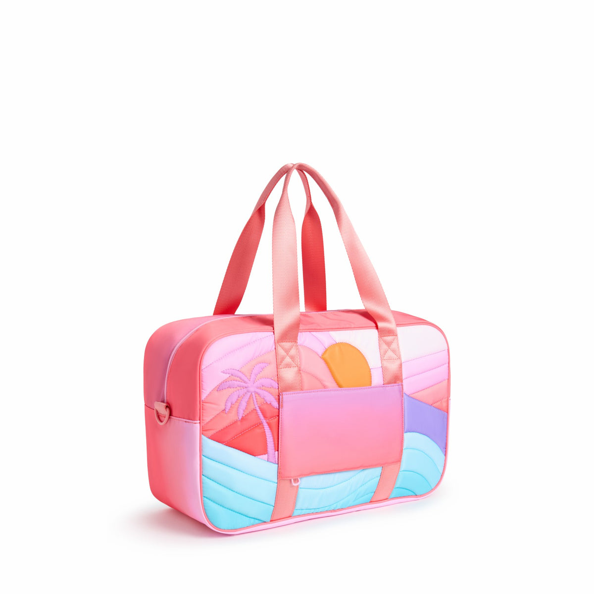 Rockaway Duffle Printed Nylon Puffer Sunset / State Bags Trusted
