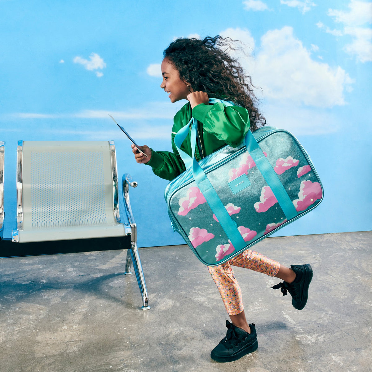 Rockaway Duffle Metallic Clouds / State Bags New