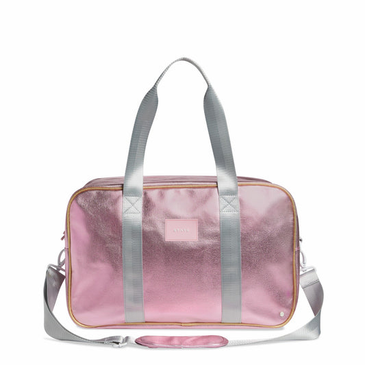 Rockaway Duffle Metallic Pink/Silver / State Bags Special Offer