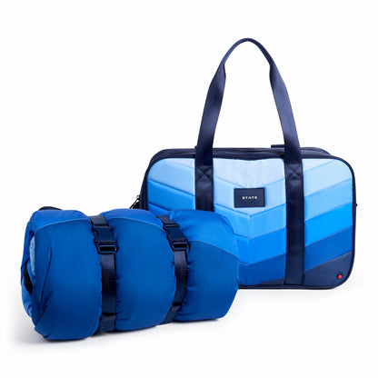 Redwood Sleeping Bag Blue Chevron / State Bags Smart Buy