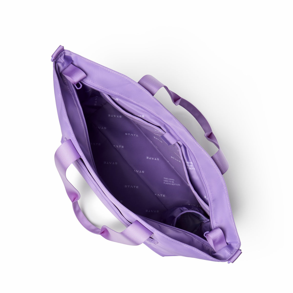Graham Tote Nylon Purple / State Bags Premium