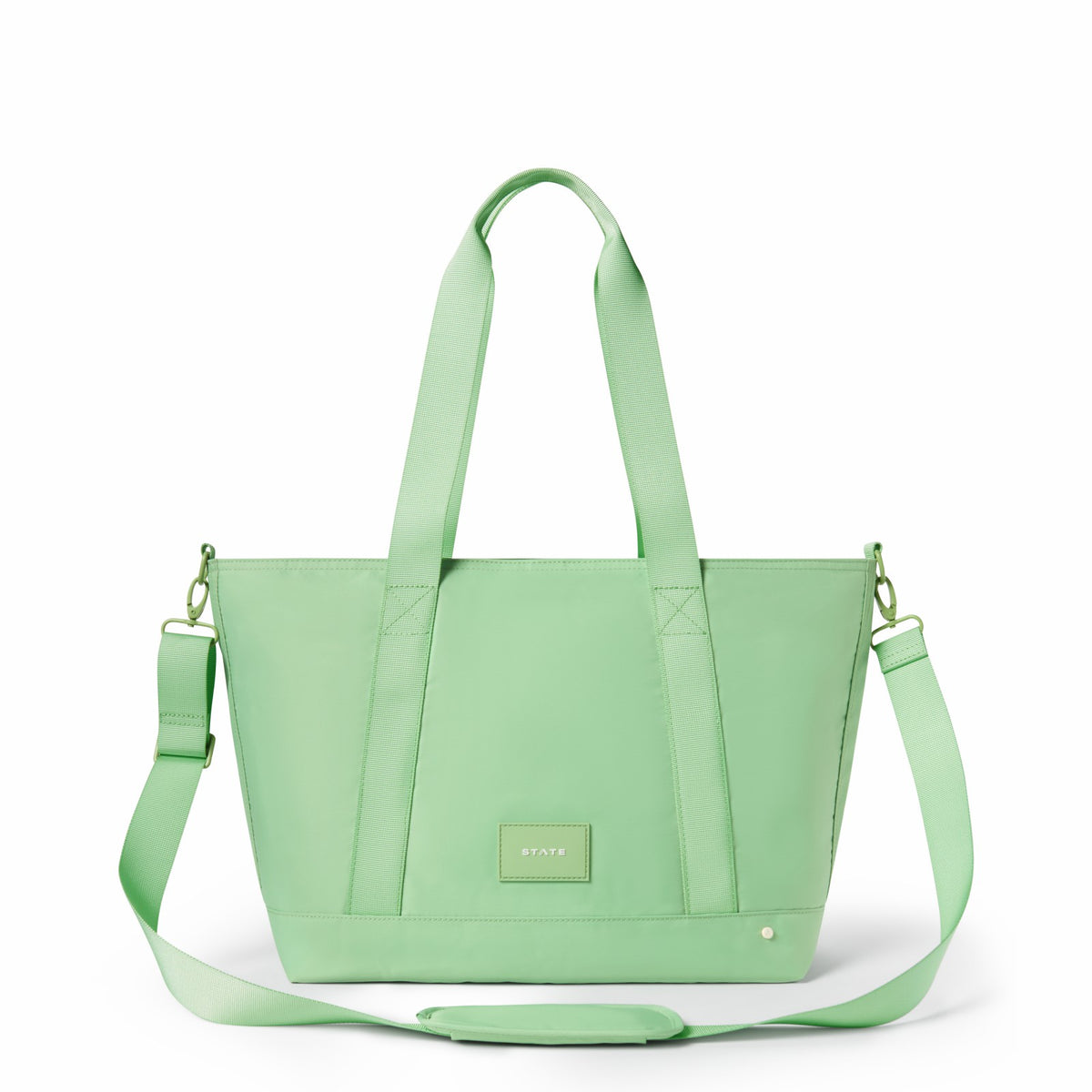 Graham Tote Nylon Green / State Bags Trending
