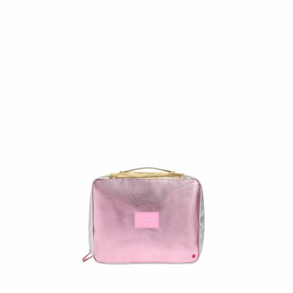 Bensen Toiletry Kit Large Metallic Pink/Silver / State Bags Customer Favorite