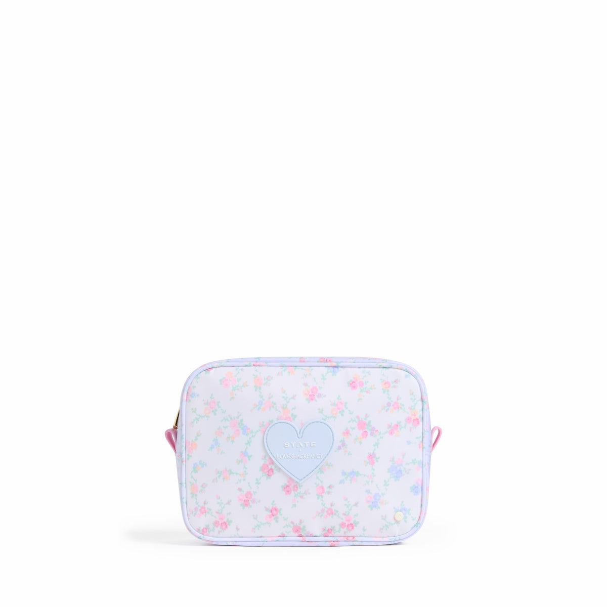 STATE x LoveShackFancy Travel Pouch Set Nylon Confetti Bloom / Wildflower Blue / State Bags Everyday
