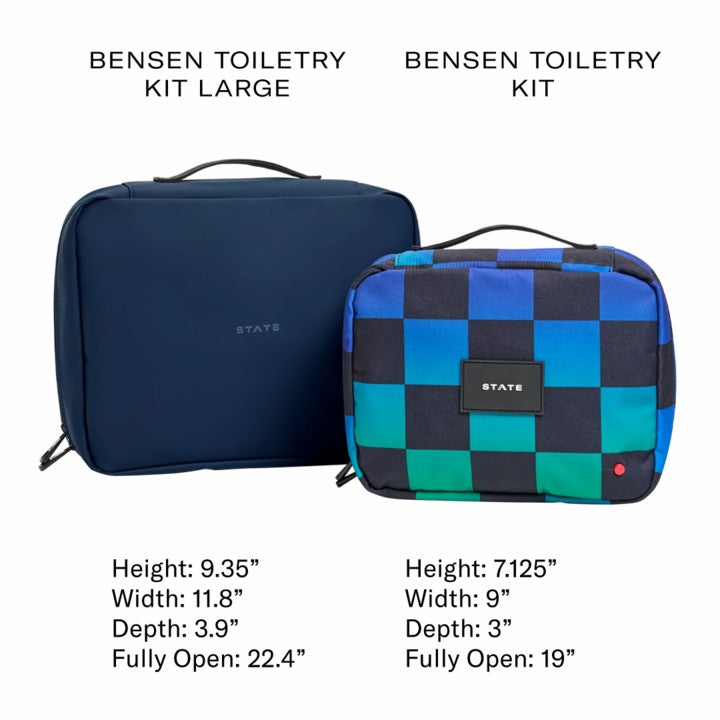Bensen Toiletry Kit Green / State Bags Smart Buy