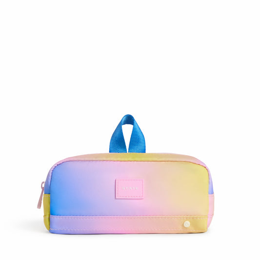 Clinton Pencil Case Blue/Pink/Yellow Gradient / State Bags Deals