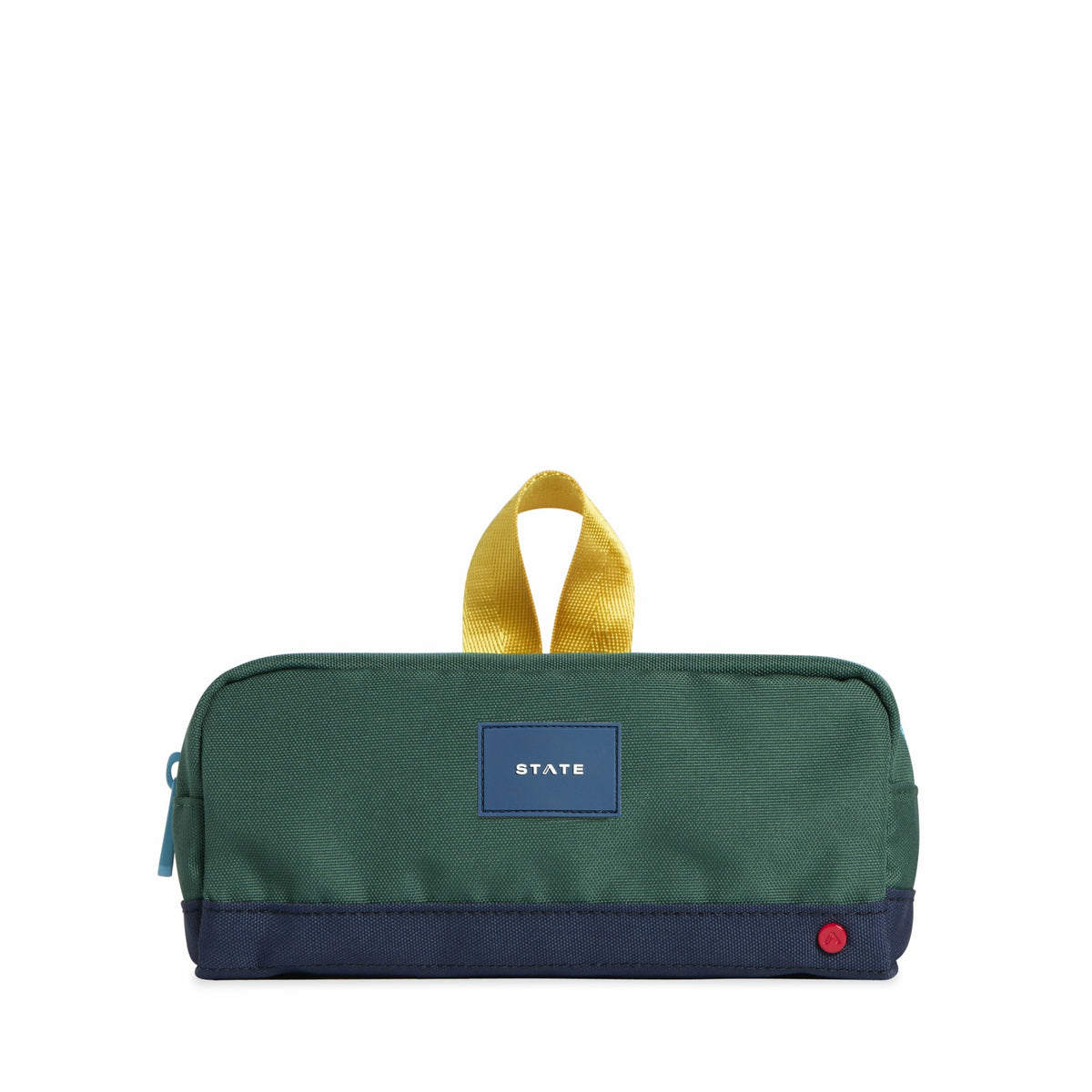 Clinton Pencil Case Color Block Green/Navy / State Bags Sale