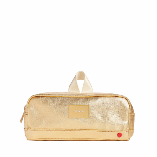 Clinton Pencil Case Metallic Gold / State Bags Trending