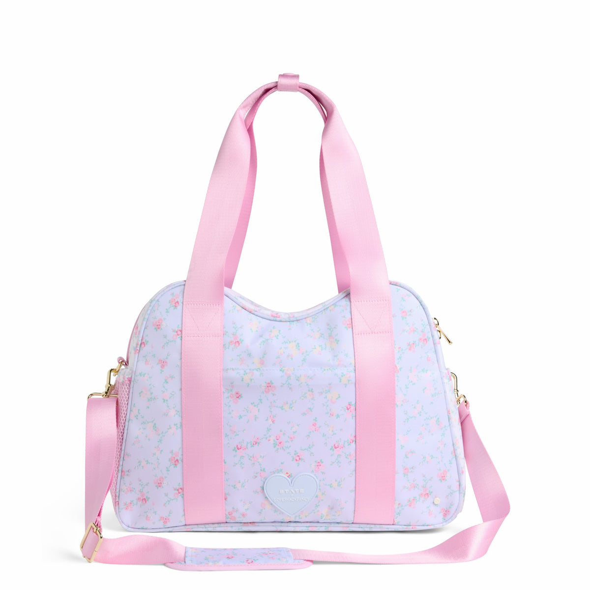 STATE x LoveShackFancy Bella Diaper Tote Confetti Bloom / Wildflower Blue / State Bags Discount