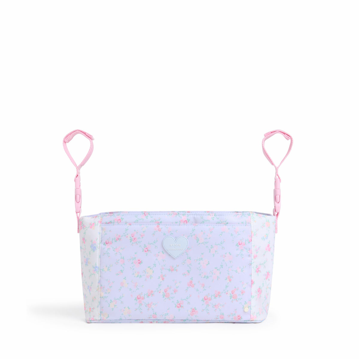 STATE x LoveShackFancy Stroller Organizer Nylon Confetti Bloom / Wildflower Blue / State Bags Great Value