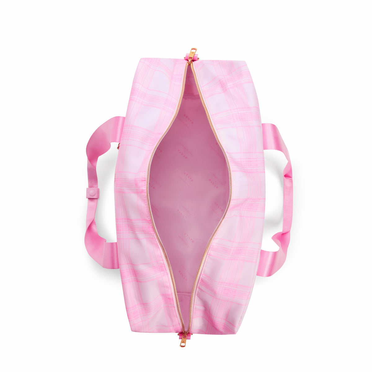 STATE x LoveShackFancy Wellington Weekender Nylon Pink Vanilla / State Bags Special Offer