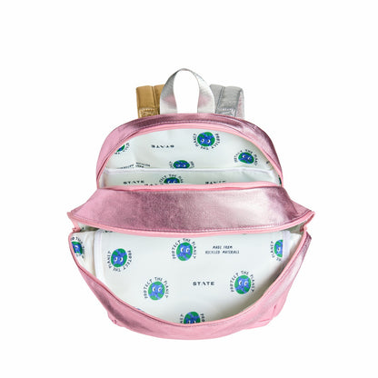 Kane Double Pocket Backpack Metallic Clouds / State Bags Sale