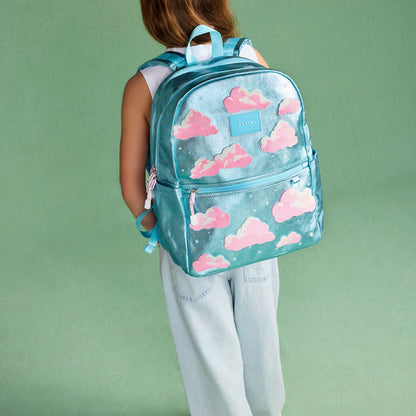 Kane Double Pocket Backpack Metallic Clouds / State Bags Sale
