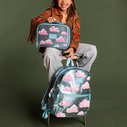 Kane Double Pocket Backpack Metallic Clouds / State Bags Sale