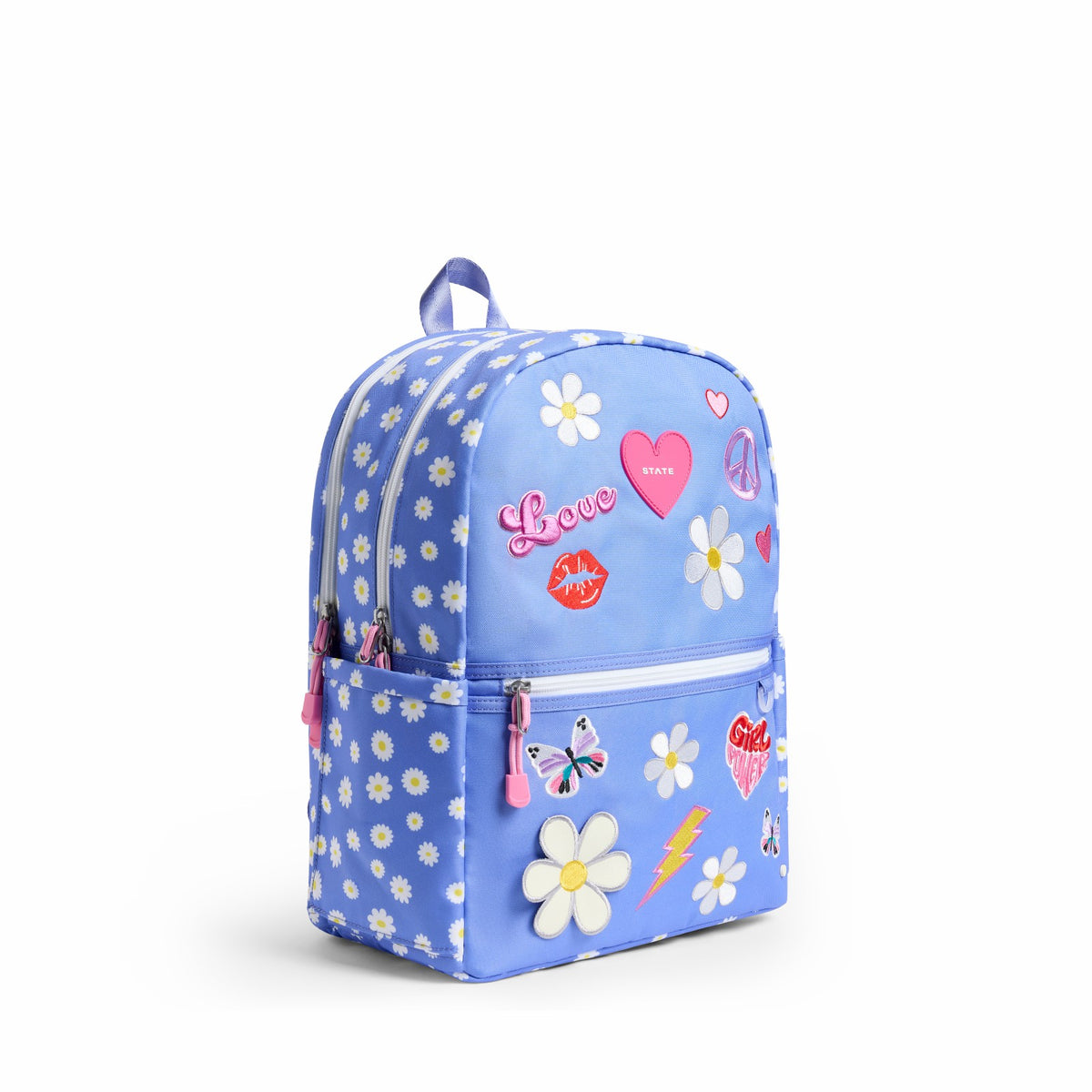 Kane Kids Double Pocket Recycled Polycanvas Girl Power / State Bags Classic
