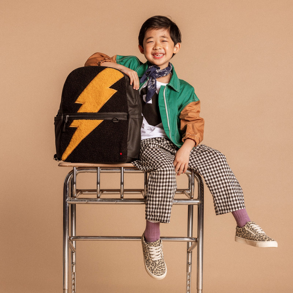 Kane Kids Travel Backpack Fuzzy Bolt / State Bags Best Seller